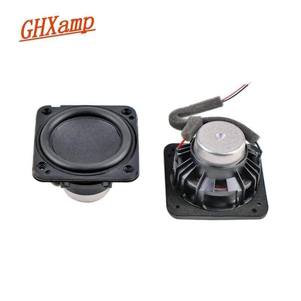 Planet Gates GHXAMP 2.25 Inch Full Range Speaker Neodymium Loudspeaker Unit 4OHM 20W Full Frequency Audio Driver Large Stroke ABS Frame 2PCS