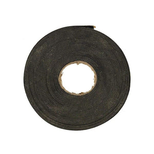 GHXAMP 2 Meter 10*1MM EVA Speaker Repair Sealing Strip Loudspeaker Black Single-sided Plastic Shockproof Absorber Gasket Seal
