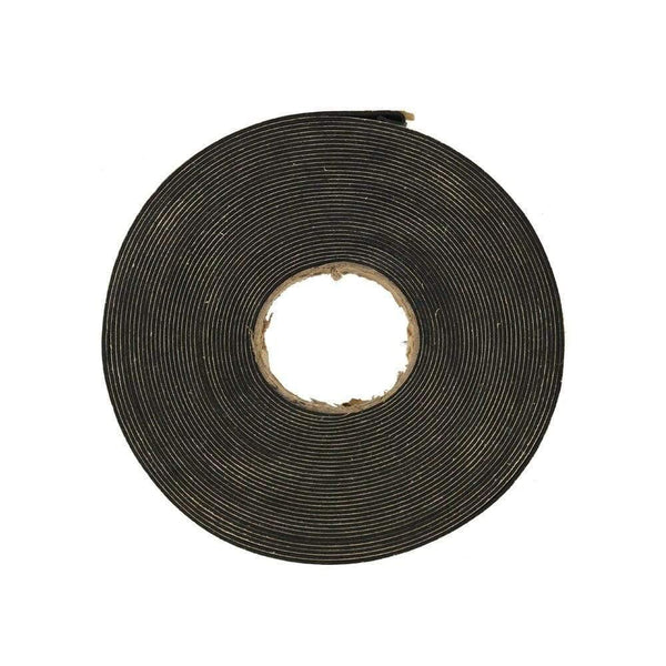 GHXAMP 2 Meter 10*1MM EVA Speaker Repair Sealing Strip Loudspeaker Black Single-sided Plastic Shockproof Absorber Gasket Seal