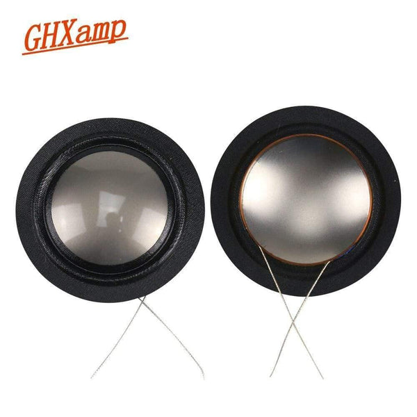Ghxamp 25.4MM Voice Coil Imported Metal Titanium Composite Silk Diaphragm 25 Core Tweeter Speaker Repair Same Side 8OHM 1Pairs