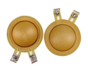 Planet Gates Ghxamp 25.5MM 25.4MM Horn Resin Diaphragm Treble Voice Coil tweeter Film Driver Head speaker Repair 4.1-8OHM Universal 1Pairs