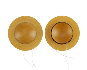 Planet Gates Ghxamp 25.5mm Treble Voice Coil Round Wires Horn Resin Sound Diaphragm Tweeter Speaker Repair Film Driver Head 6OHM 8OHM 1Pairs