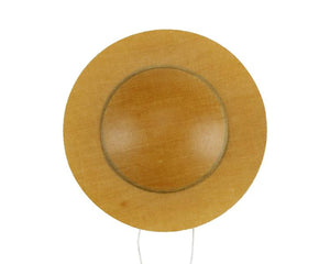 Planet Gates Ghxamp 25.5mm Treble Voice Coil Round Wires Horn Resin Sound Diaphragm Tweeter Speaker Repair Film Driver Head 6OHM 8OHM 1Pairs