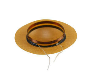 Planet Gates Ghxamp 25.5mm Treble Voice Coil Round Wires Horn Resin Sound Diaphragm Tweeter Speaker Repair Film Driver Head 6OHM 8OHM 1Pairs