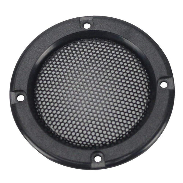 GHXAMP 2PCS 2 Inch Black Car Speaker Grill Mesh Enclosure Net Protective Cover DIY Speaker Accessories
