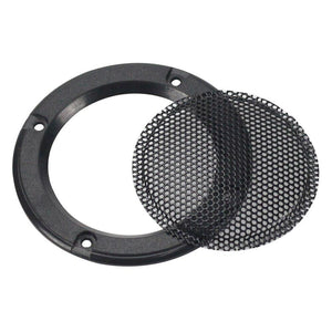 GHXAMP 2PCS 2 Inch Black Car Speaker Grill Mesh Enclosure Net Protective Cover DIY Speaker Accessories