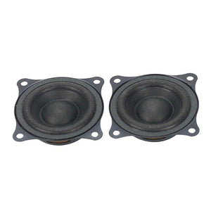 GHXAMP 2PCS 2 Inch Passive Radiator Speaker Bass Auxiliary Woofer Gain For Subwoofer Speaker DIY