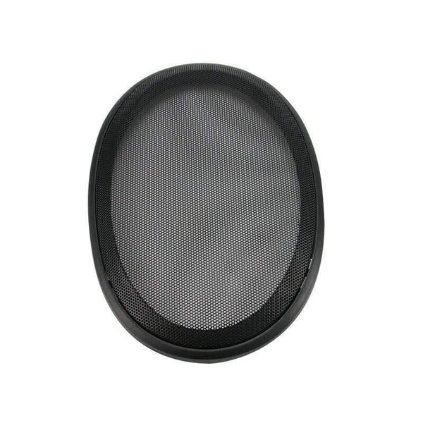 GHXAMP 2PCS 6*9 Inch Car Speaker Mesh Enclosure Net Cover Protective Grill Mesh Plastic Frame + Metal Cover
