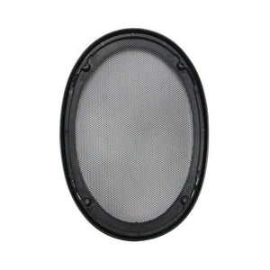 GHXAMP 2PCS 6*9 Inch Car Speaker Mesh Enclosure Net Cover Protective Grill Mesh Plastic Frame + Metal Cover