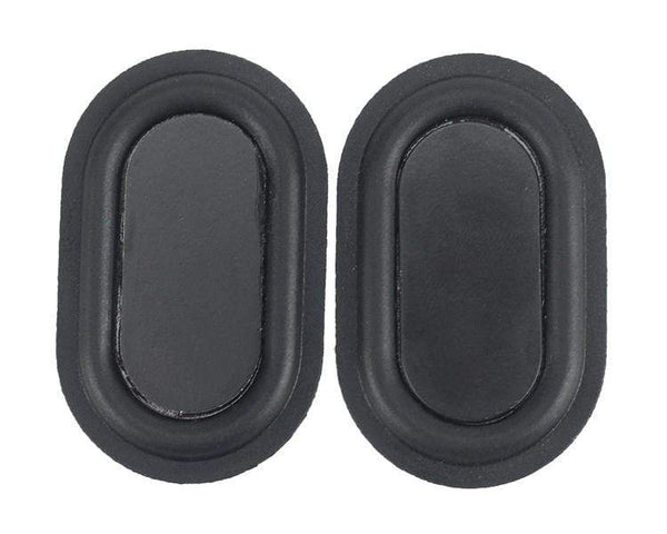 Planet Gates GHXAMP 2PCS Bass Passive Radiator Vibration Membrane Rubber for Auxiliary Low Frequency Subwoofer Protable Speaker Home-made DIY