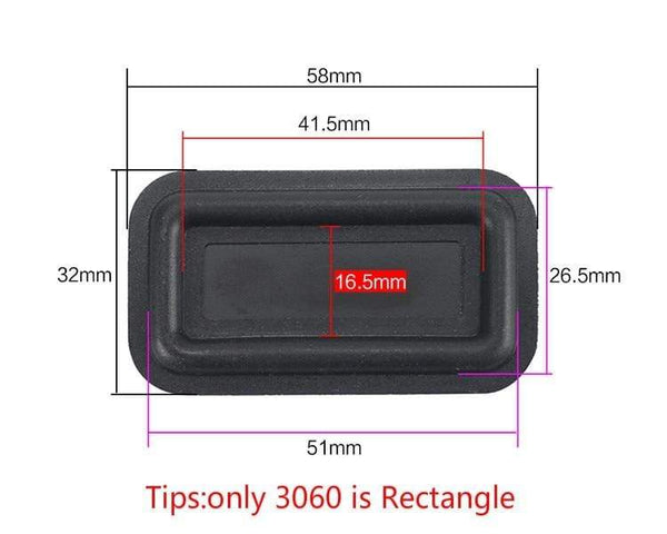 Planet Gates GHXAMP 2PCS Bass Passive Radiator Vibration Membrane Rubber for Auxiliary Low Frequency Subwoofer Protable Speaker Home-made DIY