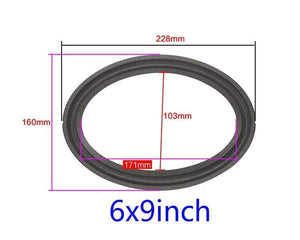 Planet Gates GHXAMP 2PCS Speaker Foam Repair Folding Edge Ring Subwoofer Speaker Repair Accessories DIY 5 INCH 6.5INCH 8 INCH 10 12 INCH