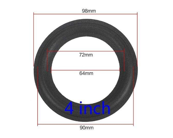 Planet Gates GHXAMP 2PCS Speaker Foam Repair Folding Edge Ring Subwoofer Speaker Repair Accessories DIY 5 INCH 6.5INCH 8 INCH 10 12 INCH
