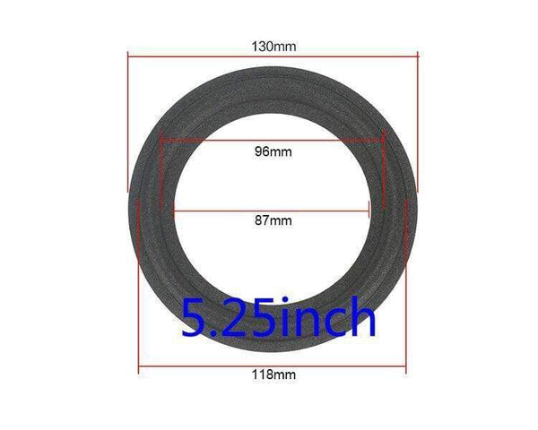 Planet Gates GHXAMP 2PCS Speaker Foam Repair Folding Edge Ring Subwoofer Speaker Repair Accessories DIY 5 INCH 6.5INCH 8 INCH 10 12 INCH