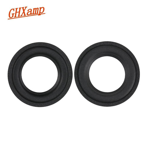 Ghxamp 3 INCH Woofer Speaker Foam Repair Surround Suspension Speaker Accessories Sponge Ring Circle For GO PLAY Diy 2PCS