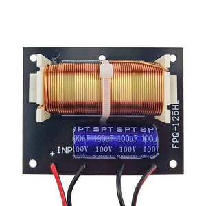 GHXAMP 300W Subwoofer Crossover With Cable 125Hz Woofer Subwoofer Dedicated Frequency Divider For 5-12 Inch Woofer Speaker 2pcs