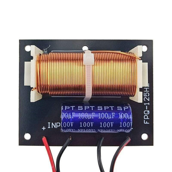 GHXAMP 300W Subwoofer Crossover With Cable 125Hz Woofer Subwoofer Dedicated Frequency Divider For 5-12 Inch Woofer Speaker 2pcs