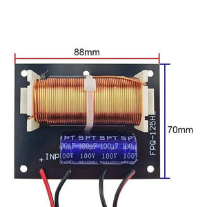 GHXAMP 300W Subwoofer Crossover With Cable 125Hz Woofer Subwoofer Dedicated Frequency Divider For 5-12 Inch Woofer Speaker 2pcs