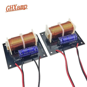 GHXAMP 300W Subwoofer Crossover With Cable 125Hz Woofer Subwoofer Dedicated Frequency Divider For 5-12 Inch Woofer Speaker 2pcs