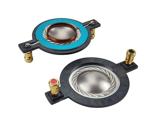 Planet Gates GHXAMP 34.4MM Tweeter Diaphragm Voice Coil Titanium Film Flat aluminum Driver 34.5 core components With Column 90MM 1Pairs