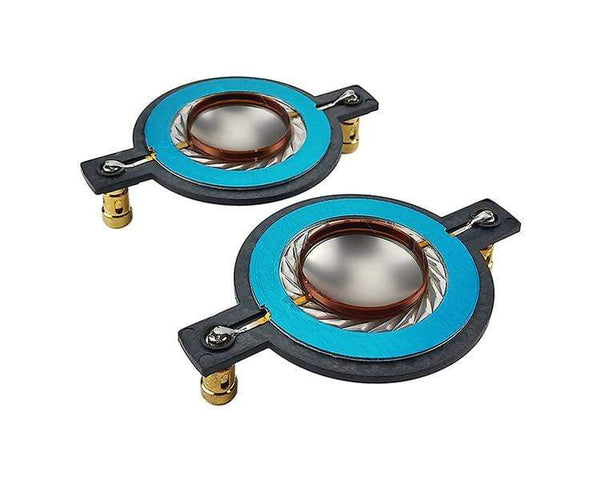Planet Gates GHXAMP 34.4MM Tweeter Diaphragm Voice Coil Titanium Film Flat aluminum Driver 34.5 core components With Column 90MM 1Pairs