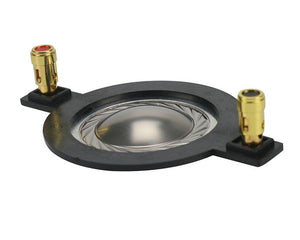 Planet Gates GHXAMP 34.4MM Tweeter Diaphragm Voice Coil Titanium Film Flat aluminum Driver 34.5 core components With Column 90MM 1Pairs