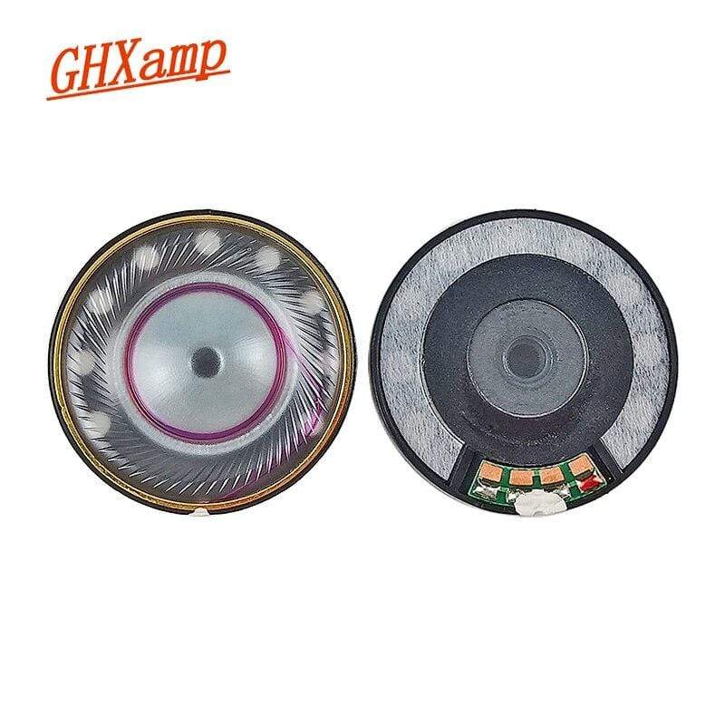 Planet Gates GHXAMP 40mm Headset Speaker 32ohm HIFI Headphone Unit Full Range Subwoofer Three Composite Diaphragm Headset Driver 2pc