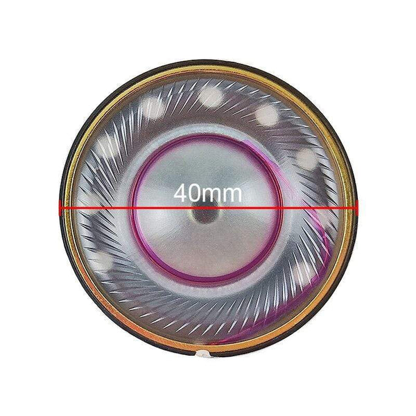 Planet Gates GHXAMP 40mm Headset Speaker 32ohm HIFI Headphone Unit Full Range Subwoofer Three Composite Diaphragm Headset Driver 2pc