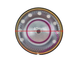 Planet Gates GHXAMP 40mm Headset Speaker 32ohm HIFI Headphone Unit Full Range Subwoofer Three Composite Diaphragm Headset Driver 2pc