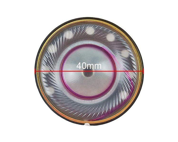 Planet Gates GHXAMP 40mm Headset Speaker 32ohm HIFI Headphone Unit Full Range Subwoofer Three Composite Diaphragm Headset Driver 2pc