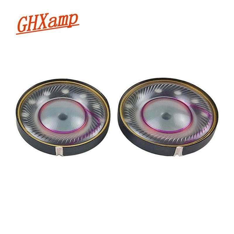 Planet Gates GHXAMP 40mm Headset Speaker 32ohm HIFI Headphone Unit Full Range Subwoofer Three Composite Diaphragm Headset Driver 2pc