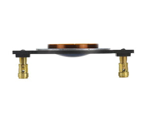 Planet Gates GHXAMP 44.4MM Voice Coil Blue Film 44 Core Horn Tweeter Driver Diaphragm Treble Speaker Repair DIY 8OHM 70-250W High-end 2PCS