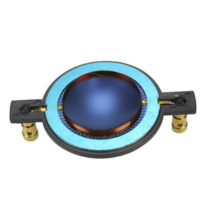 Planet Gates GHXAMP 44.4MM Voice Coil Blue Film 44 Core Horn Tweeter Driver Diaphragm Treble Speaker Repair DIY 8OHM 70-250W High-end 2PCS