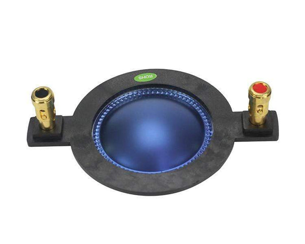 Planet Gates GHXAMP 44.4MM Voice Coil Blue Film 44 Core Horn Tweeter Driver Diaphragm Treble Speaker Repair DIY 8OHM 70-250W High-end 2PCS