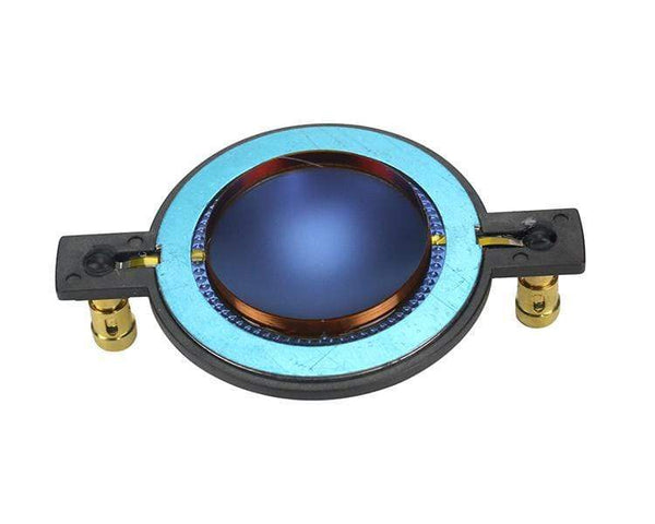 Planet Gates GHXAMP 44.4MM Voice Coil Blue Film 44 Core Horn Tweeter Driver Diaphragm Treble Speaker Repair DIY 8OHM 70-250W High-end 2PCS