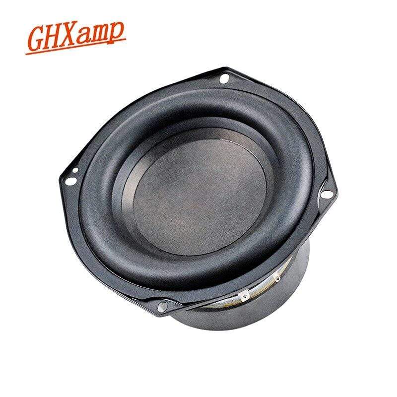 Planet Gates GHXAMP 5.25 Inch Woofer Loudspeaker Unit Subwoofer 2OHM 80W High-end Bass Long Stroke Rubber Edge For Car Home Audio Driver Diy