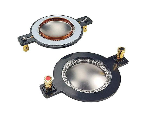 Planet Gates GHXAMP 51.3MM Voice Coil Titanium Film Horn Tweeter Diaphragm Driver Ring Treble Speaker Repair Accessories DIY 2PCS