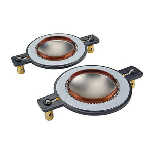 Planet Gates GHXAMP 51.3MM Voice Coil Titanium Film Horn Tweeter Diaphragm Driver Ring Treble Speaker Repair Accessories DIY 2PCS