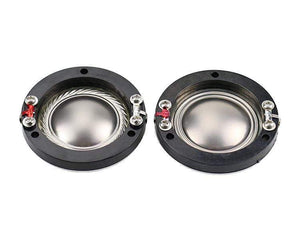 Planet Gates GHXAMP Flat Wires 34.4MM Titanium Diaphragm Tweeter Voice Coil Horn 34MM Core 8OHM Speakers Repair Accessories Driver DIY 2PCS