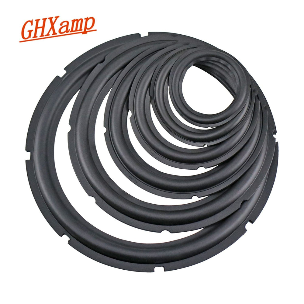 Planet Gates GHXAMP Speaker Rubber Edge 4 Inch 5Inch 6.5 Inch 8 Inch Notch Surround Fold Ring Repair Audio Speaker Rubber Suspension Part DIY