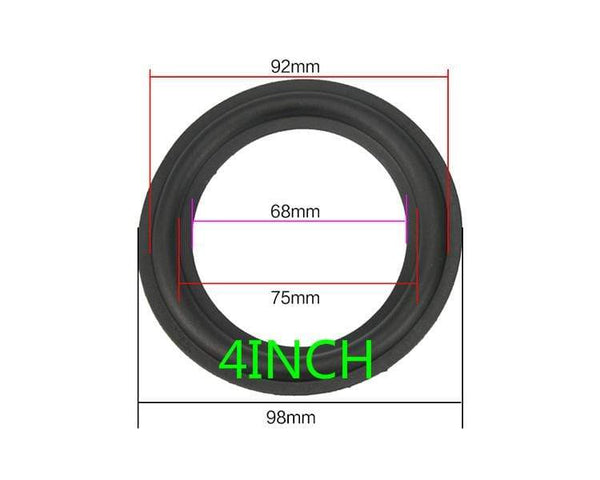 Planet Gates GHXAMP Speaker Rubber Surround Repair 3 inch 4 inch 5 inch 6.5 8 inch Speaker Subwoofer Accessories General Folding Edge Diy