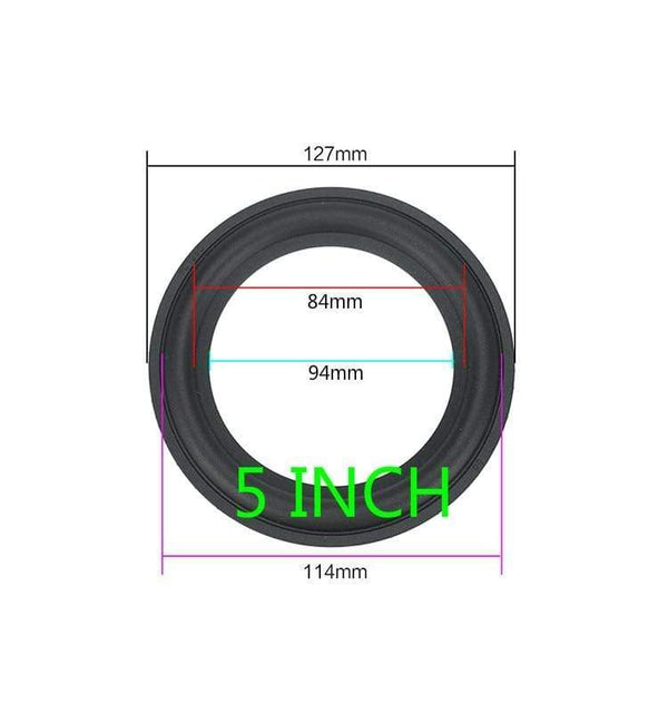 Planet Gates GHXAMP Speaker Rubber Surround Repair 3 inch 4 inch 5 inch 6.5 8 inch Speaker Subwoofer Accessories General Folding Edge Diy