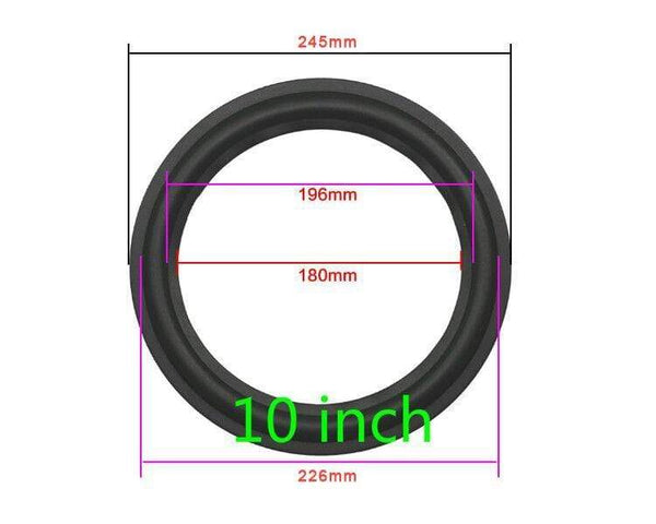 Planet Gates GHXAMP Speaker Rubber Surround Repair 3 inch 4 inch 5 inch 6.5 8 inch Speaker Subwoofer Accessories General Folding Edge Diy