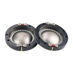 Planet Gates GHXAMP Titanium Film 44.4MM Voice Coil Horn Tweeter Diaphragm Core 8OHM Speakers Repair Accessories Driver DIY Round Wires 2PCS