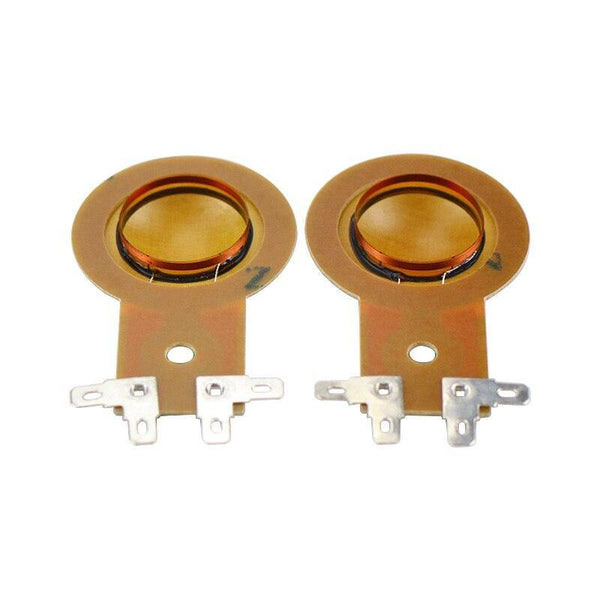 GHXAMP Universal 25.5mm Treble Voice Coil Horn Tweeter Diaphragm Resin Film Long Frame Driver Head Stage Speaker Repair 2PCS