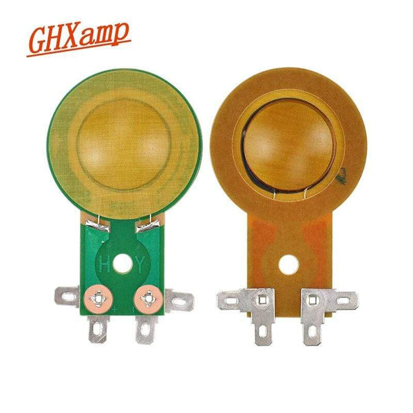 Planet Gates GHXAMP Universal 25.5mm Treble Voice Coil Horn tweeter diaphragm Resin Film Long frame Driver Head stage speaker Repair 2PCS