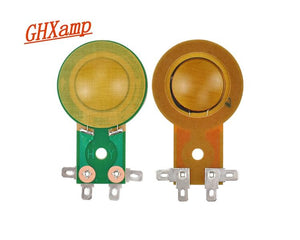 Planet Gates GHXAMP Universal 25.5mm Treble Voice Coil Horn tweeter diaphragm Resin Film Long frame Driver Head stage speaker Repair 2PCS