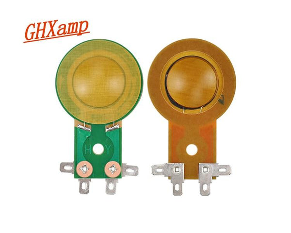 Planet Gates GHXAMP Universal 25.5mm Treble Voice Coil Horn tweeter diaphragm Resin Film Long frame Driver Head stage speaker Repair 2PCS