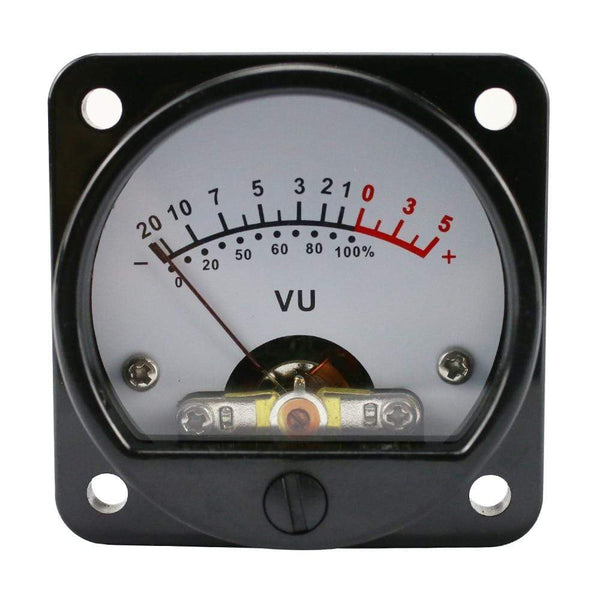 Planet Gates GHXAMP VU Meter With LED Backlight Front Rear Driver Board 45mm Pointer type VU Level Meter Direct Connect Amp Output 2PCS