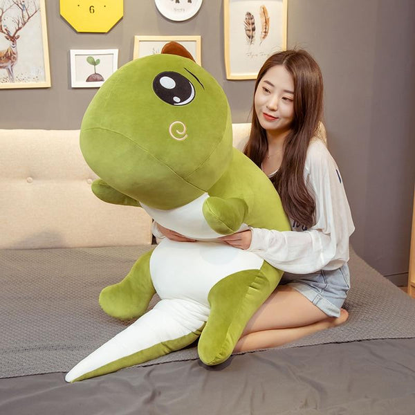 Planet Gates Giant Big Eyes Dinosaur Plush Toy Soft Stuffed Cartoon Animal Dinosaur Doll Girlfriend Sleeping Pillow Baby Kids Birthday Gift
